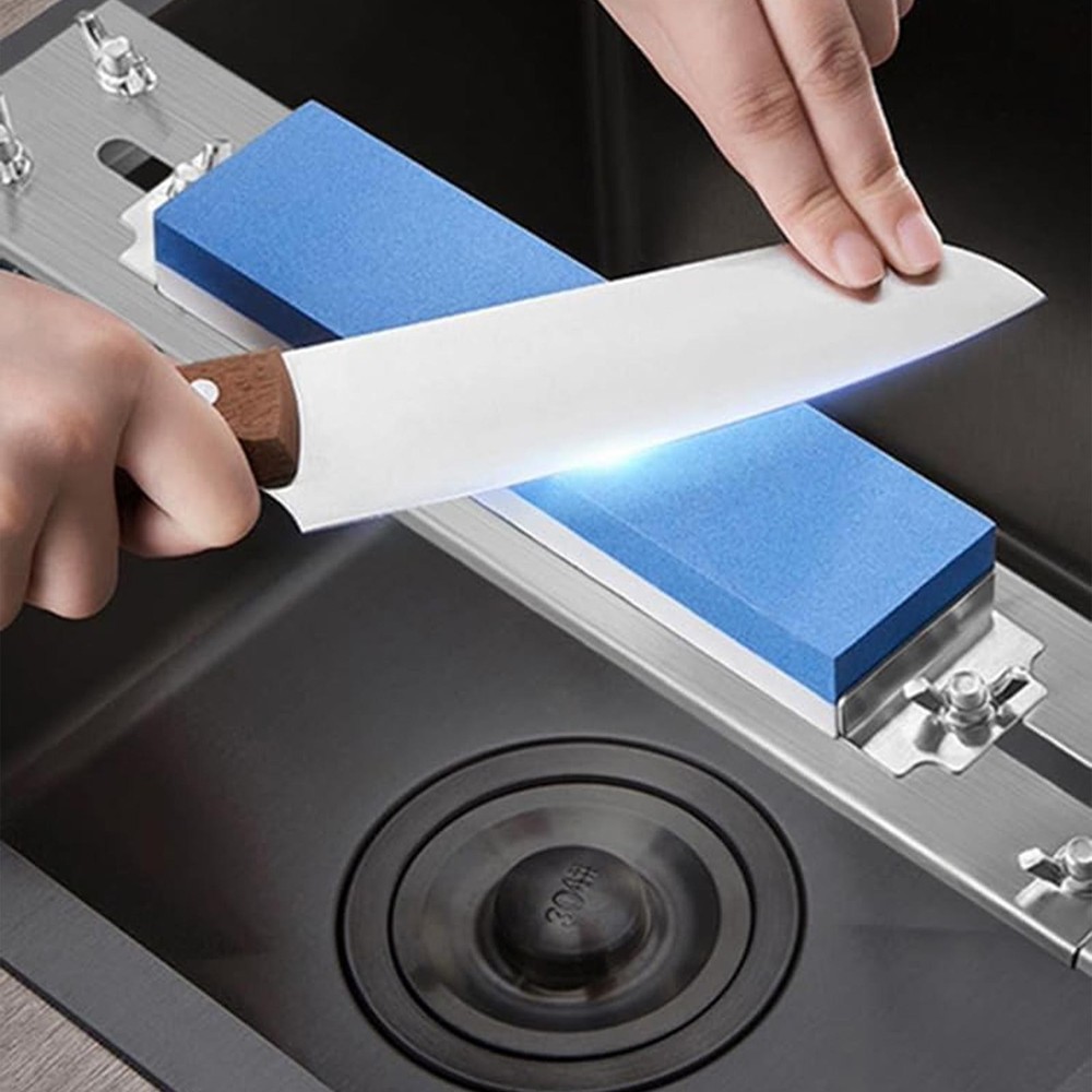 Stainless Steel Knife Sharpener Adjustable Sharp Stones Grinder