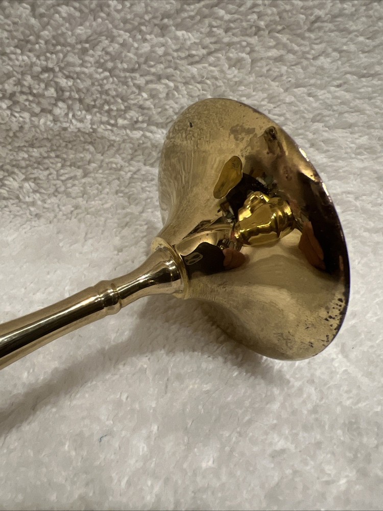 Boxed Set Gatco Solid Brass Champagne Flute Goblets