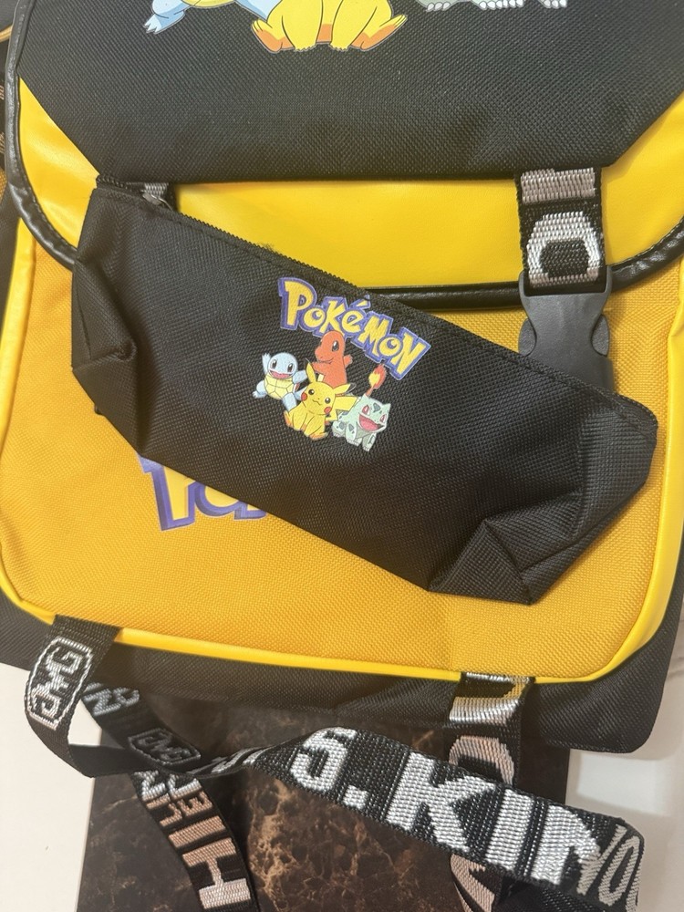 Pokemon Backpack With USB Charging Ports