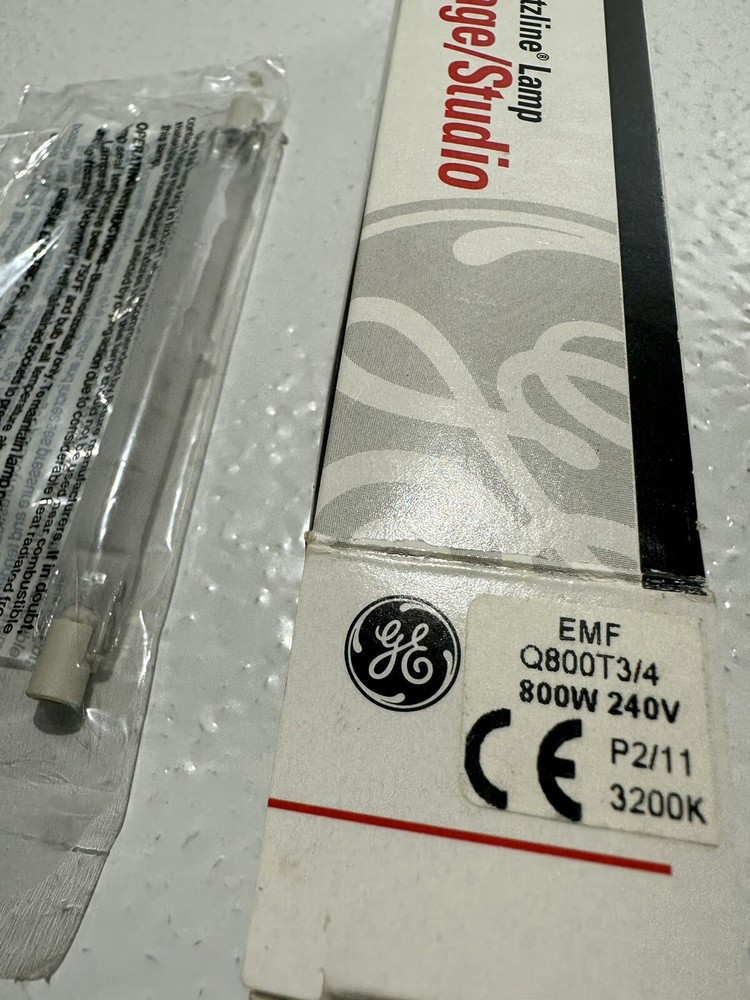 EMF Projector Projection Stage Studio Visual Graphics Lamp Bulb 800w 240v, G.E.