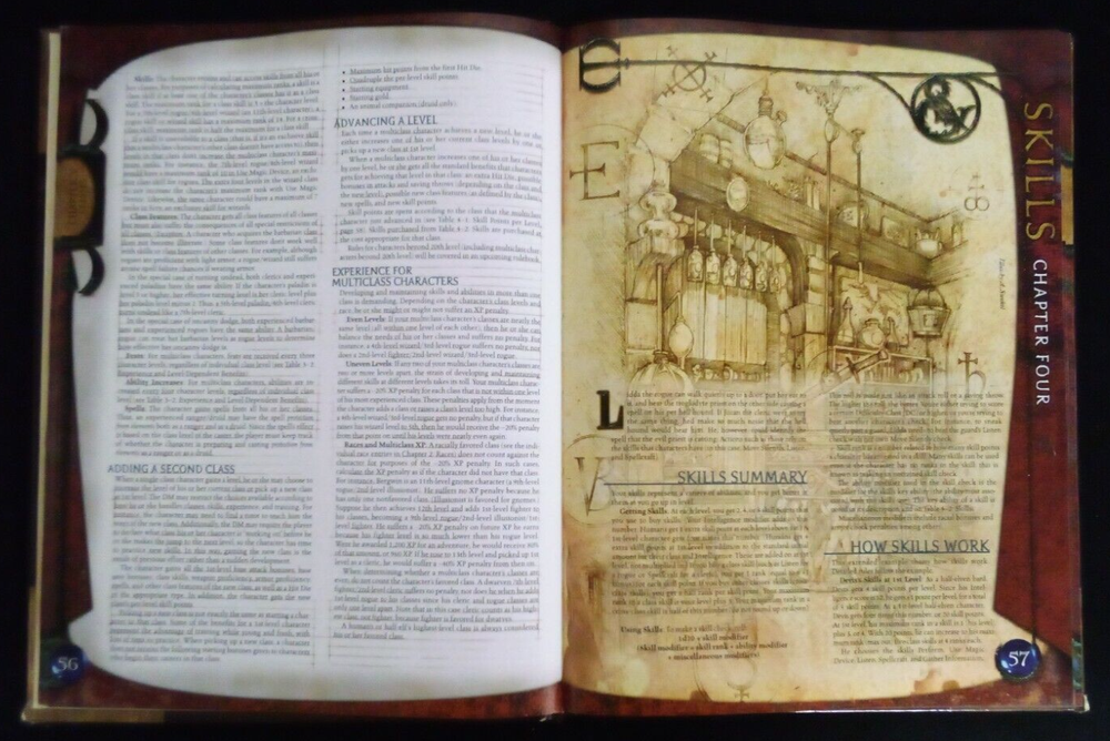 DUNGEONS AND DRAGONS D&D PLAYERS HANDBOOK CORE RULEBOOK 1 h