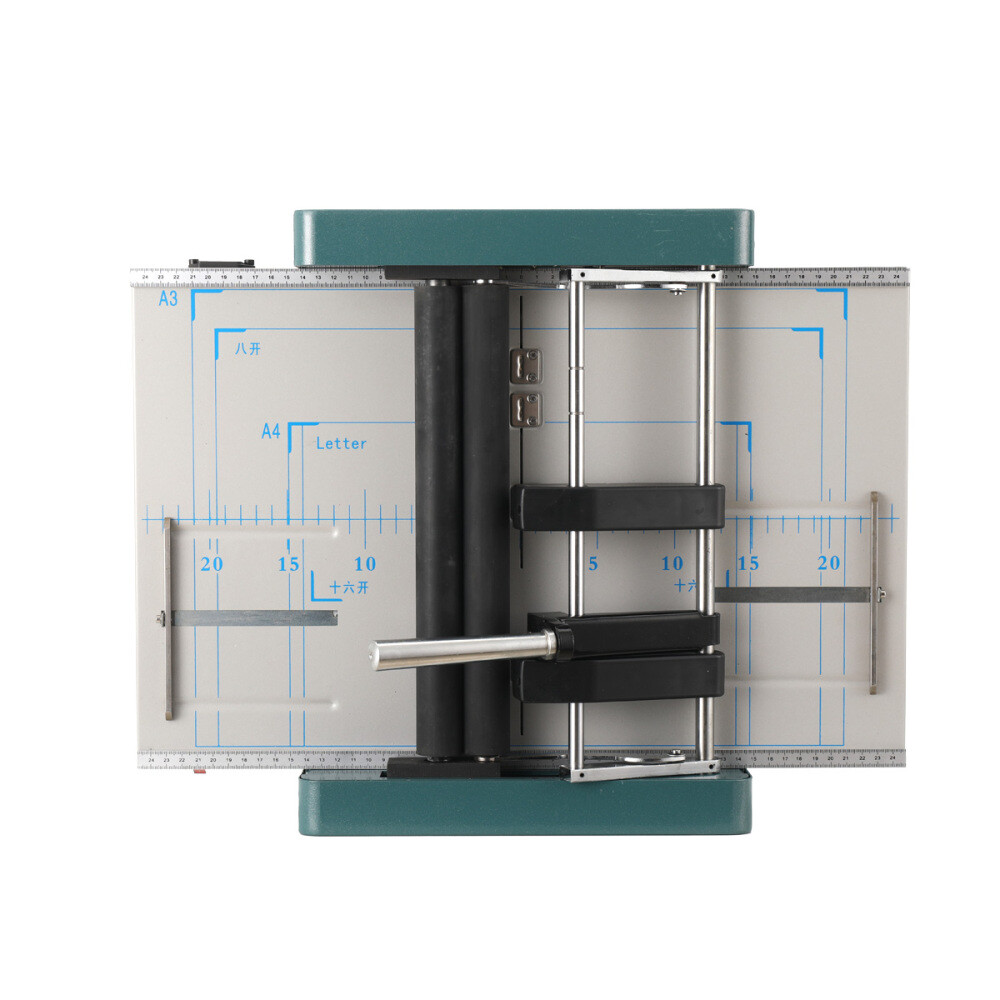 Automatic Booklet Maker Electric Binding Folding Machine Book Folding Machine US