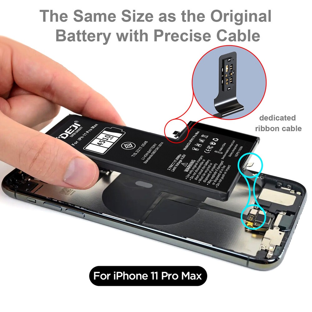 High Capacity OEM Apple Replacement Internal Battery For iPhone 11/12 Pro Max/12