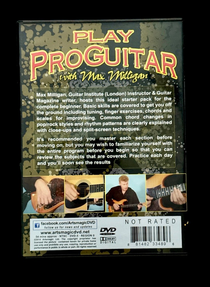 ArtsMagic: Play ProGuitar: Max Milligan: DVD