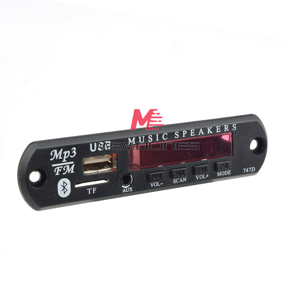 9V 12V MP3 WMA Decoder Board Audio Module Bluetooth 5.0 Music Remote Control Car