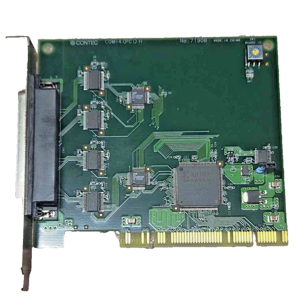 Contec COM-4 (PCI)  7190B high speed 4-port serial interface card, no DB37 cable