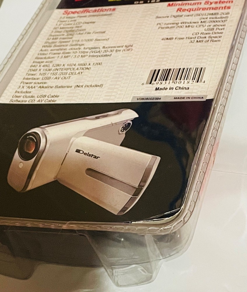 Delstar DS182 Handheld Digital Video Camcorder Complete
