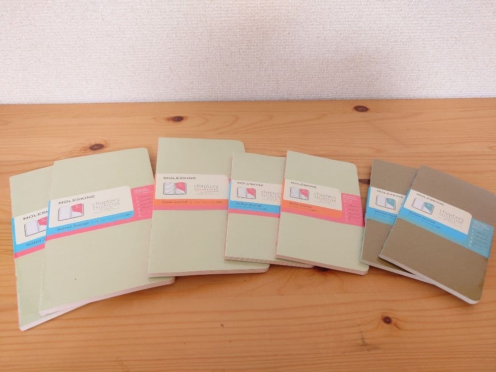 Moleskine Chapters Collection 7book set