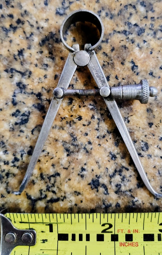 🗽 VINTAGE MINI SANDOW TOOL 3" ID CALIPER MACHINIST/ TOOLMAKER