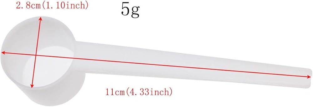 Long Handle Non Reble Plastic Measuring Spoon Coffee