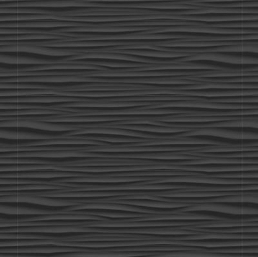 Black Crocodile Textured Matte Ceramic Abstract 30x60 Wall Tile
