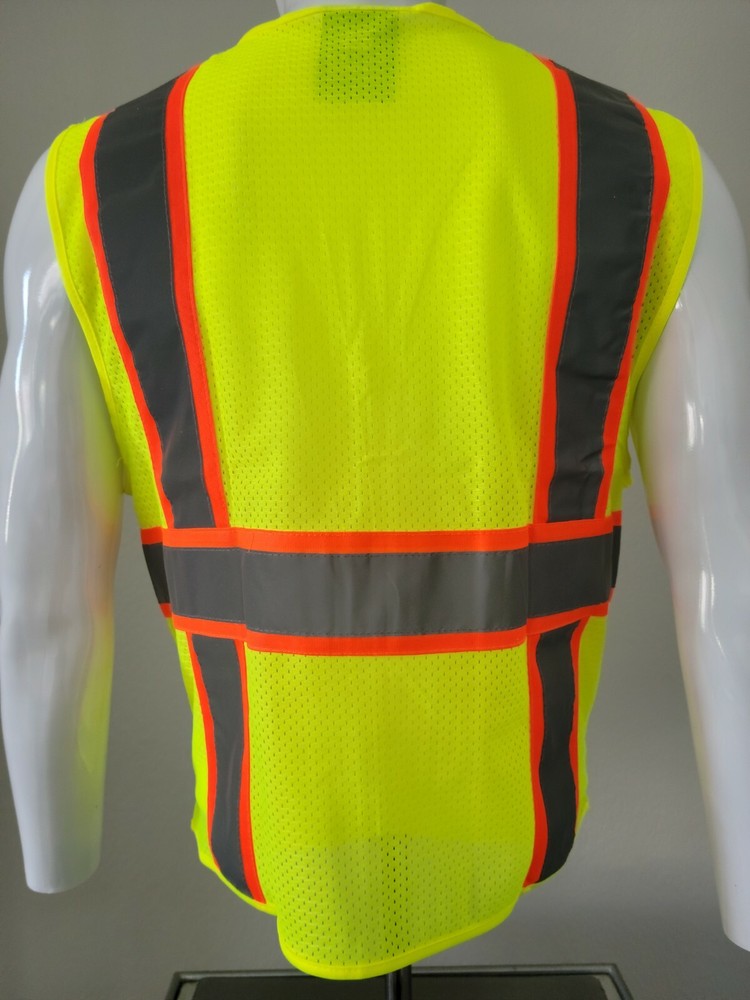 Yellow High Visibility Safety Vest.