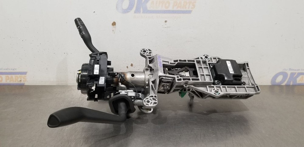 20 CHEVY SILVERADO 1500 LT STEERING COLUMN 5.3L KEYLESS IGNITION
