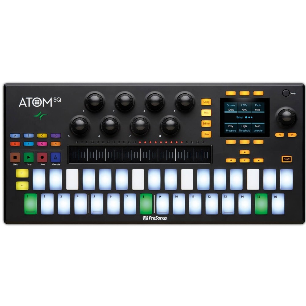 PRESONUS ATOM SQ Intuitive, Musical, MIDI Pad Controller with Software