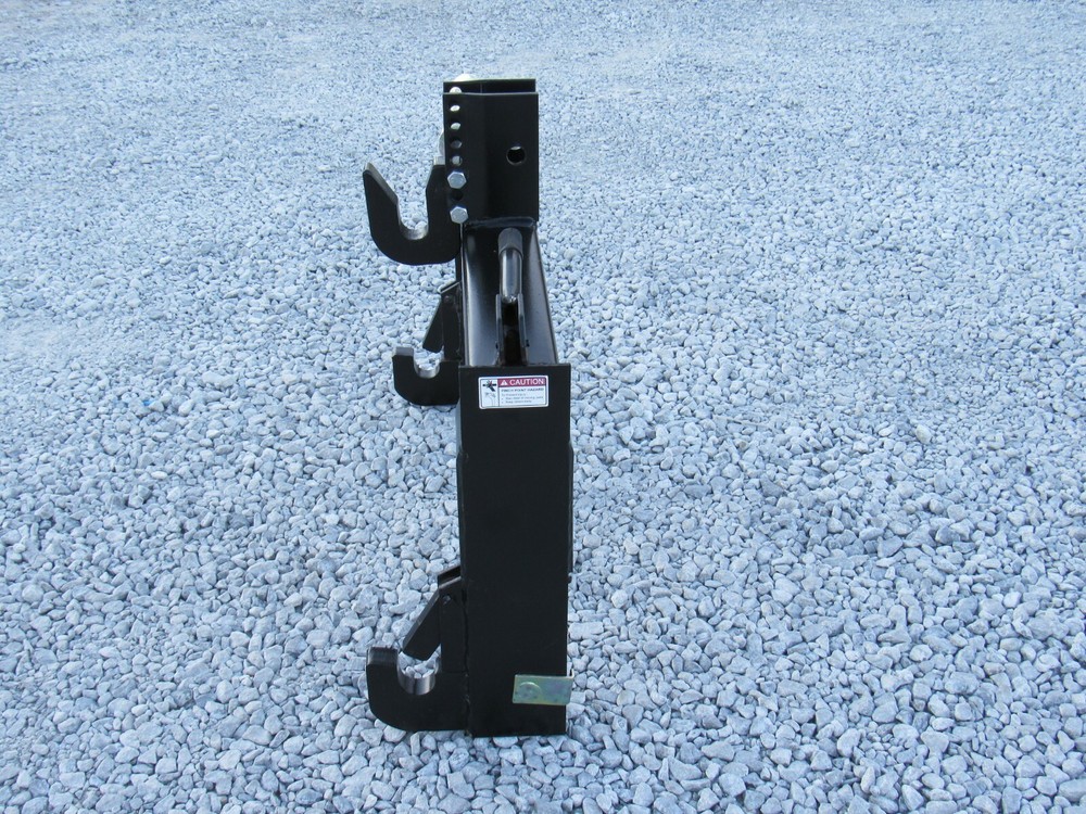 3 Point Quick Hitch with Bushings Fits Cat 1 Tractor Implement Attachment