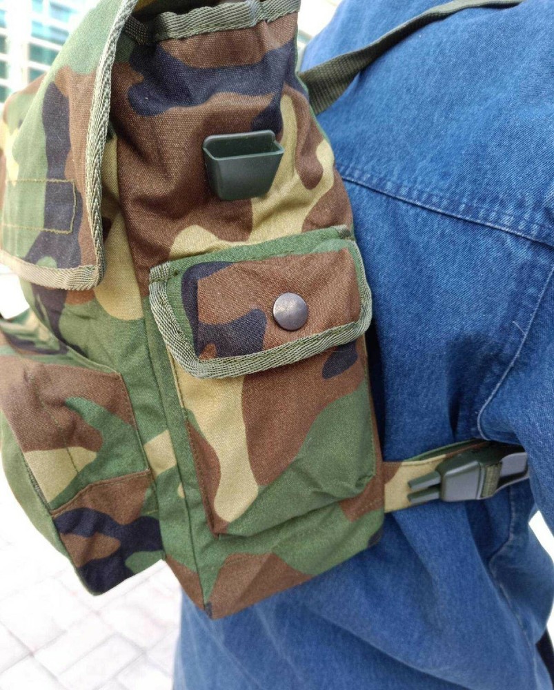 Chinese Army Type 91 Training Bag , Military Issue PLA Shoulder Bag & Backpack