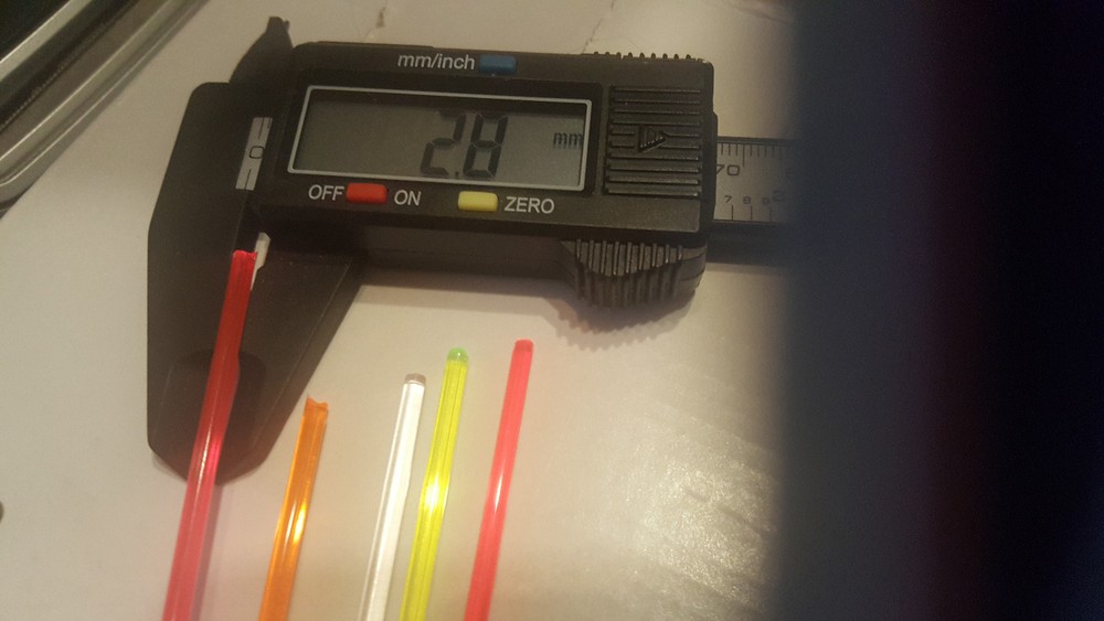 Two .080 Optic Sight Replacements judge 2 colors Taurus handgun 2mm AAE