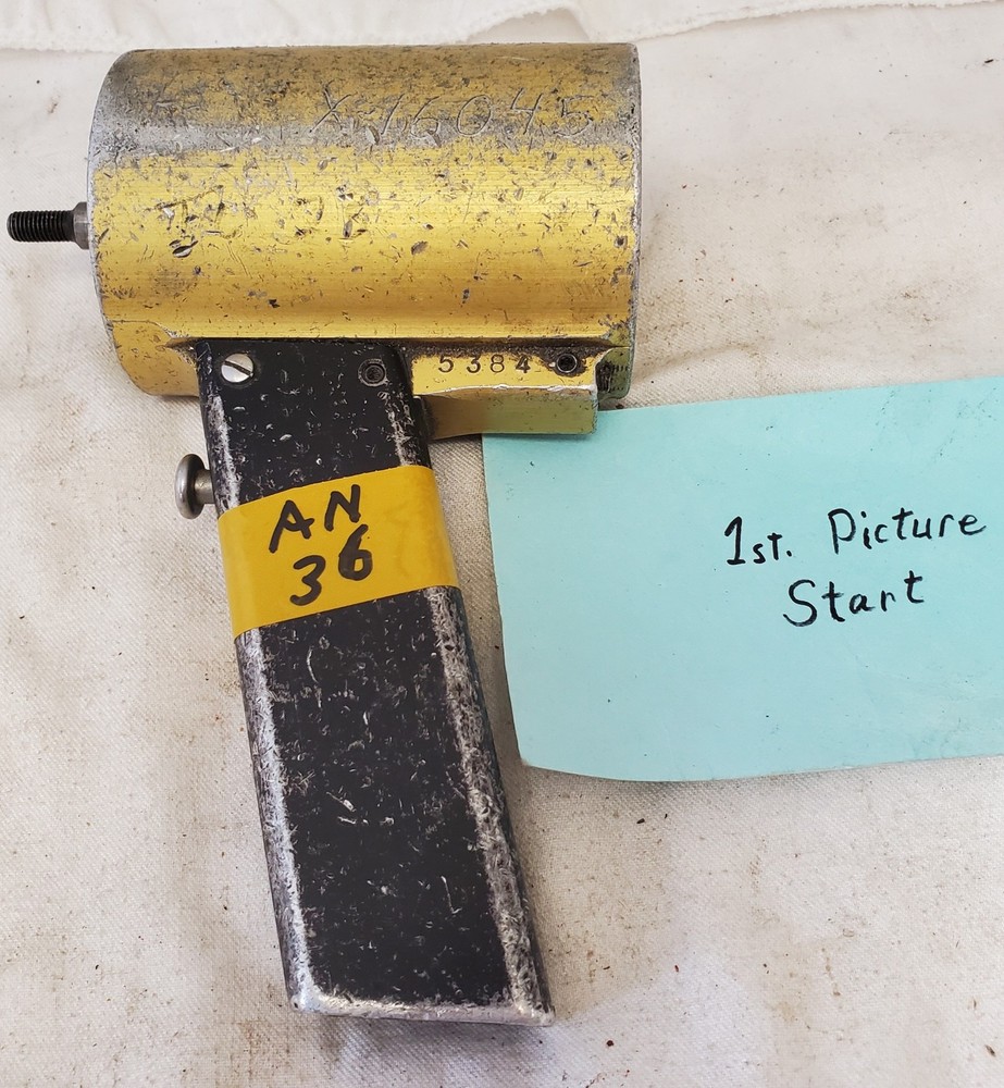 Vinatge Pneumatic Rivet Gun Aircraft Tool AN36