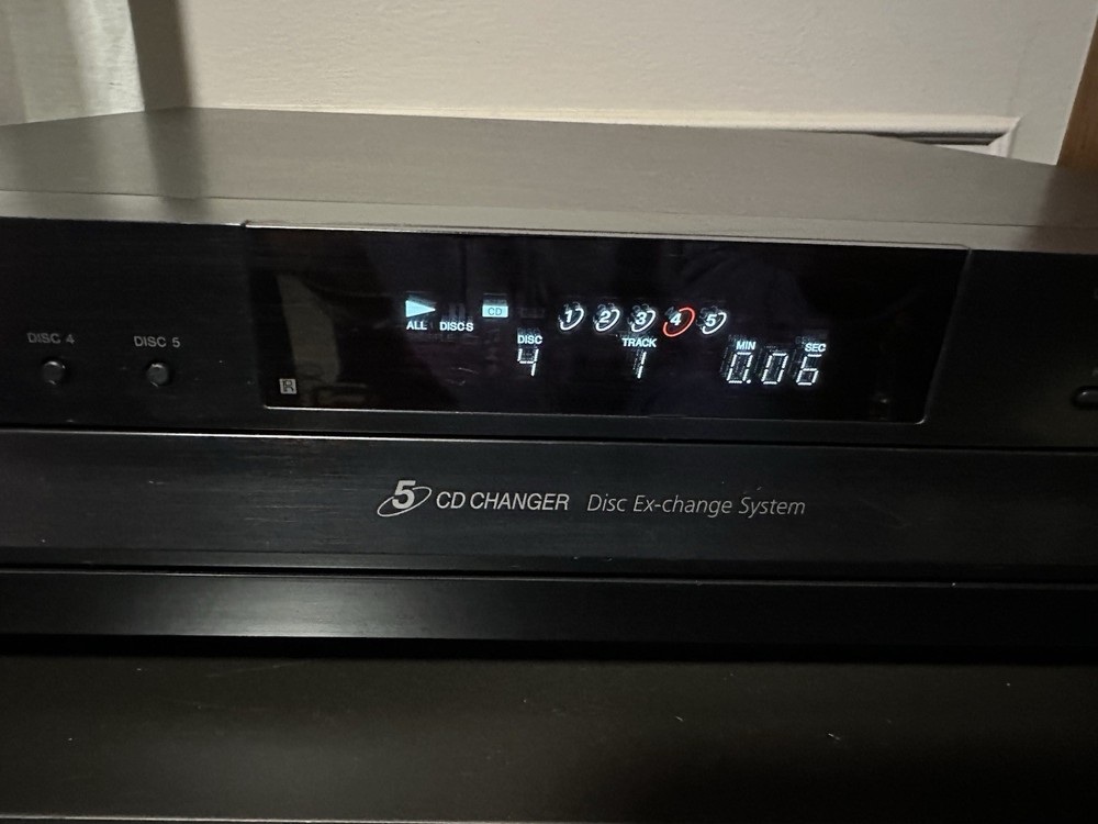 Sony CDP-CE500 Multi CD Player 5 Disc Changer USB Recorder