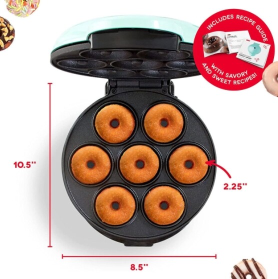 Seven hole donut machine American standard round cake machine, breakfast machine