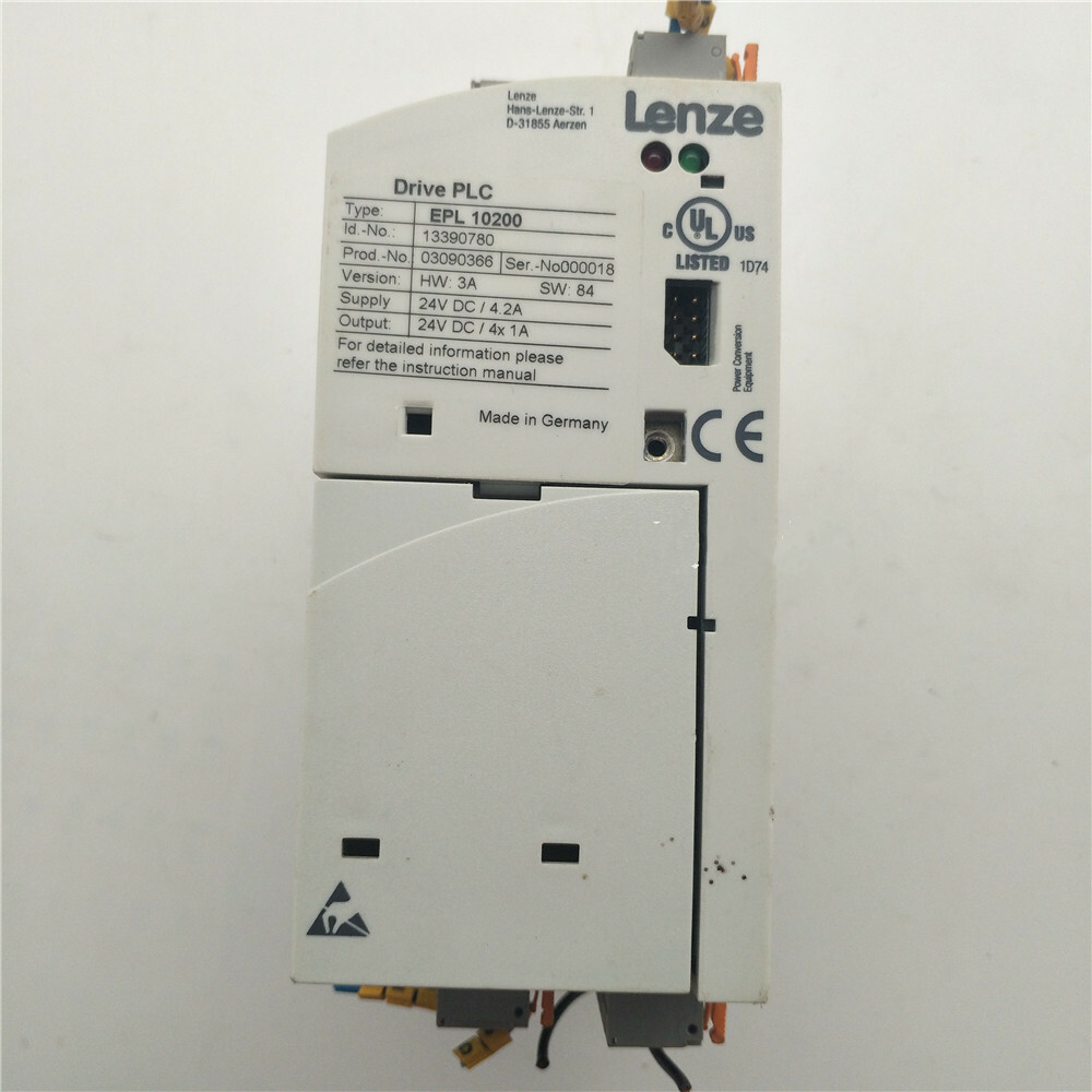 ONE USED LENZE Frequency Converter EPL 10200 EPL-10200