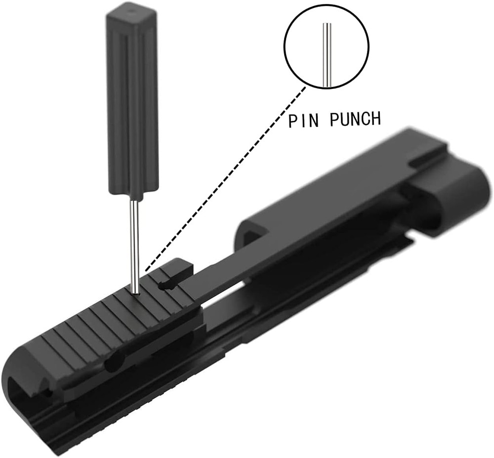 Glock Tool Kit Front Sight Tool Magazine Disassembly Tool Mag Plate Removal Tool