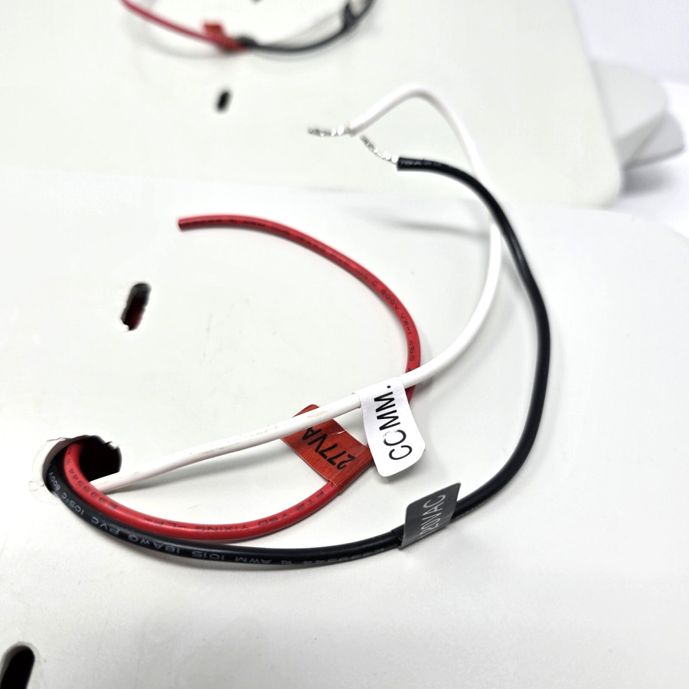 2 (two) Lithonia Lighting White Exit Signs