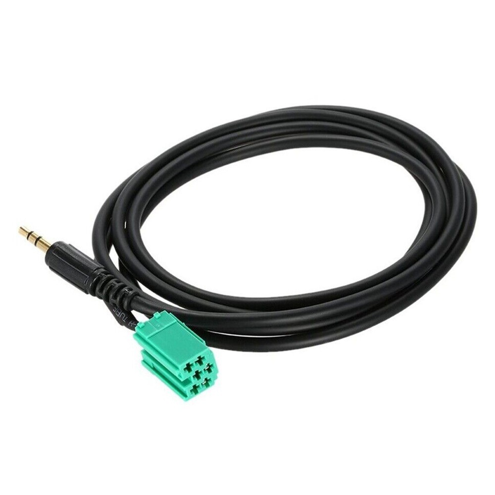 Adapter Cable Input Adapter 150cm 2005-2011 Black For Clio For Lagunar