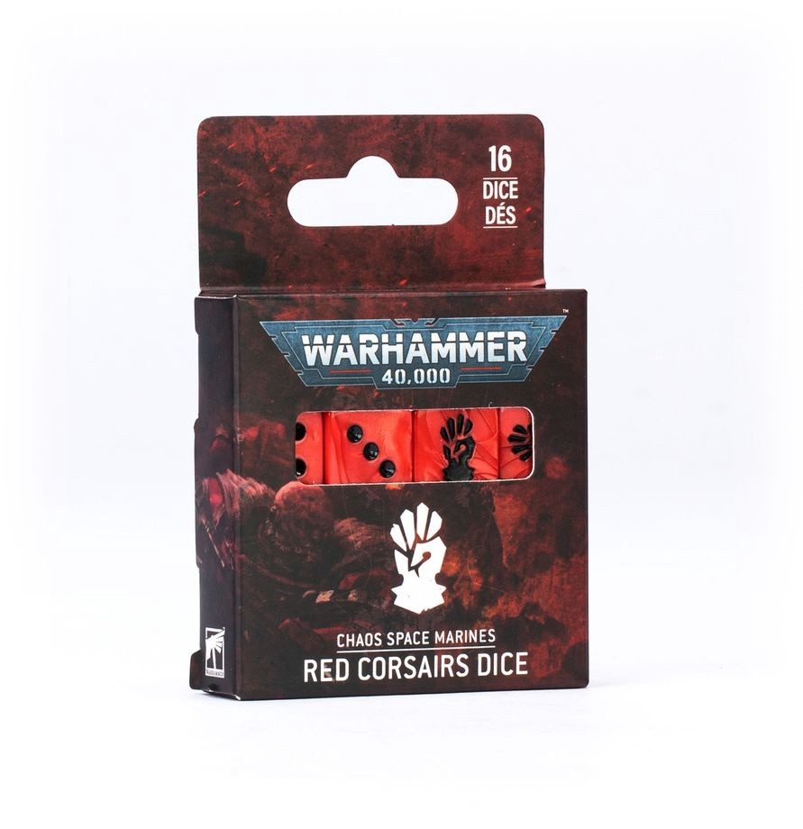 Red Corsairs Dice PREORDER