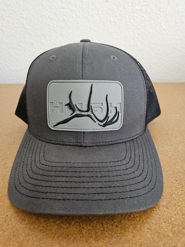 HUSH Grey Snapback Richardson 112 Hat Cap
