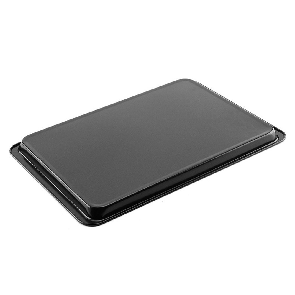 Non Stick Carbon Steel BBQ Cooking Griddle Rectangular Pizza Baking Plate