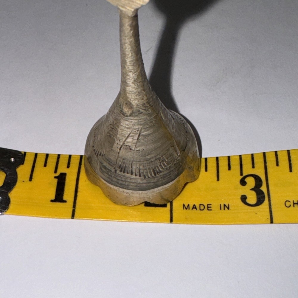 Brass Table Bell 3” Tall X 1.25 Round