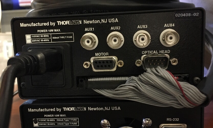 Thorlabs Polarimeter Interface w/Cable Tested