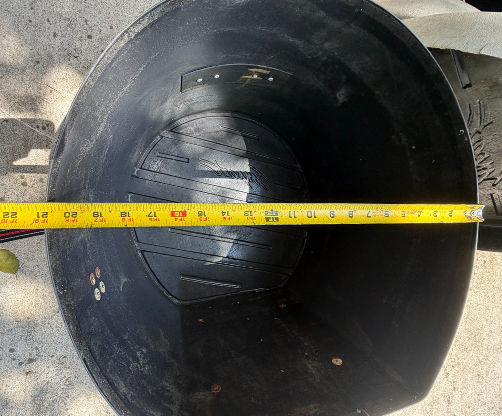 2 Impact drum cases with strap & handle 15" & 18"