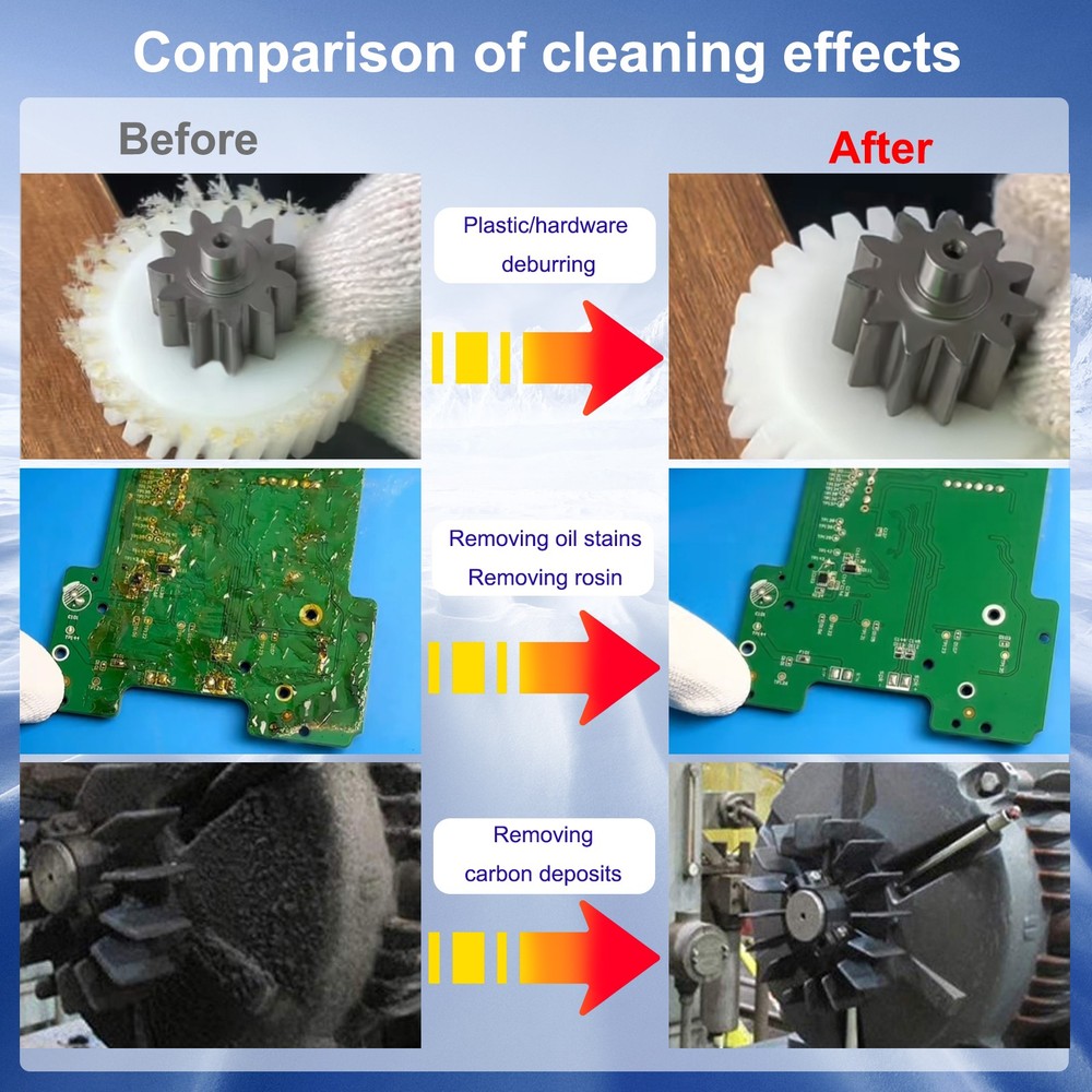 Mini Dry Ice Blasting Machine Cleaning Machine For PCB Burrs Remove Portable