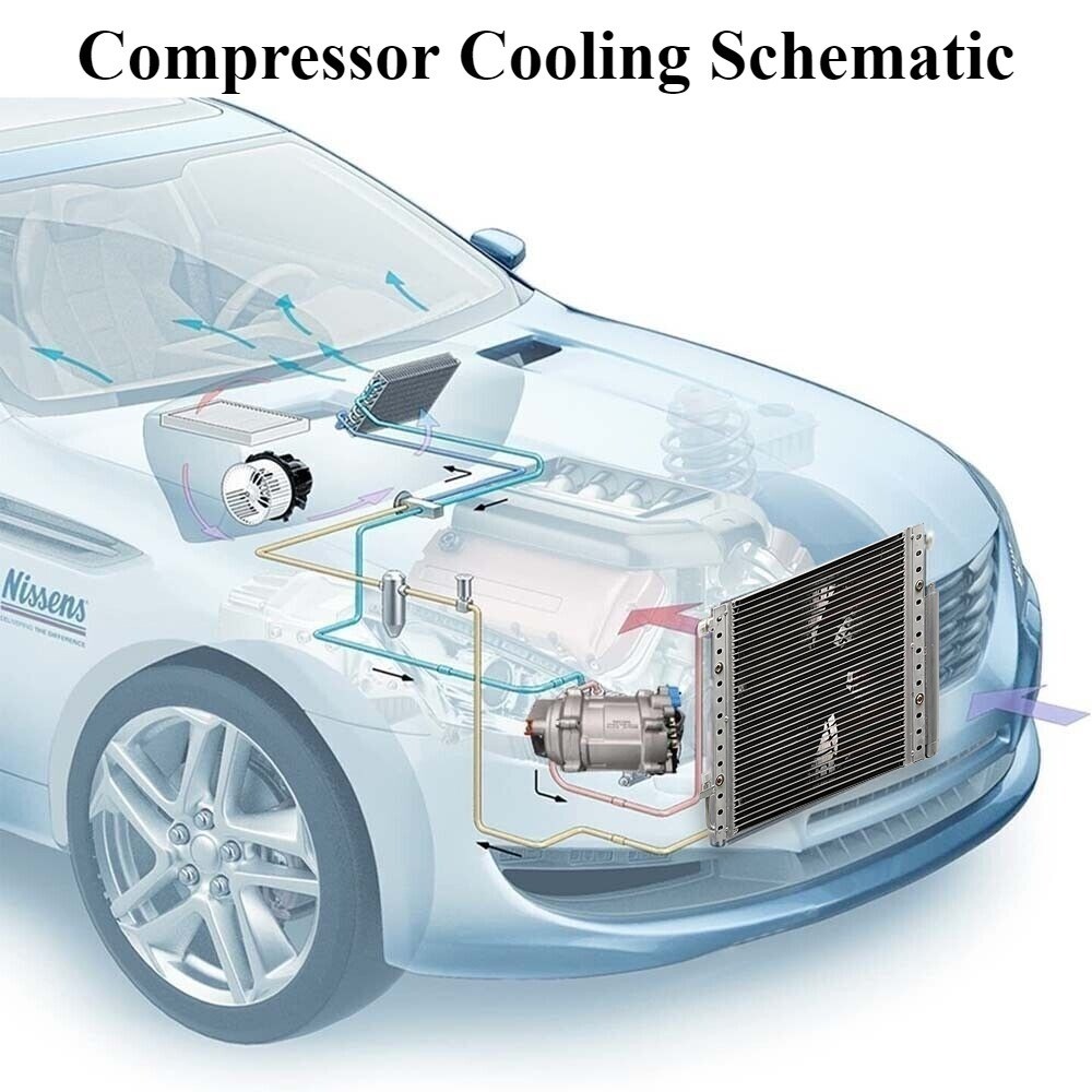12V w/ Cooling Function Air Conditioner Set Underdash Electric Car A/C Auto Kit