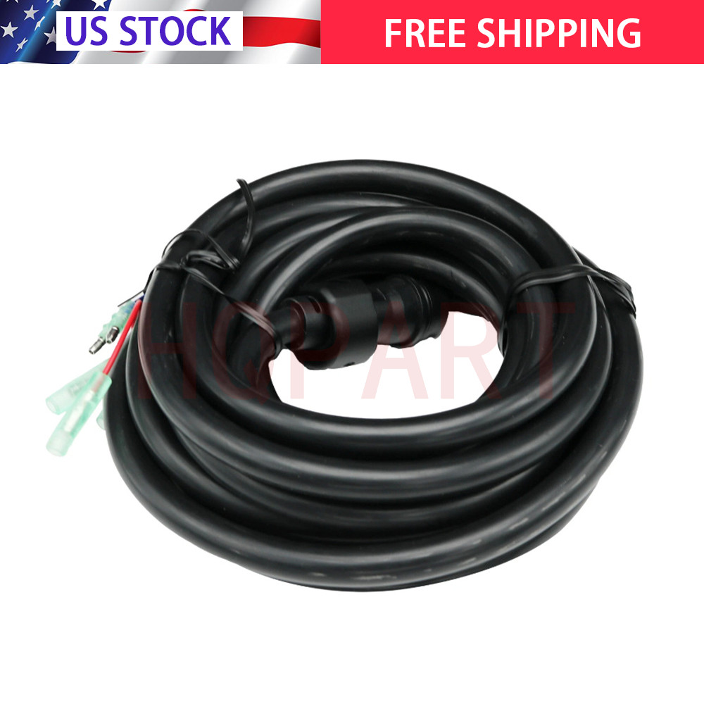 Remote Control Box Electrical Wire Harness 16Ft For Yamaha Outboard 10-Pin 703