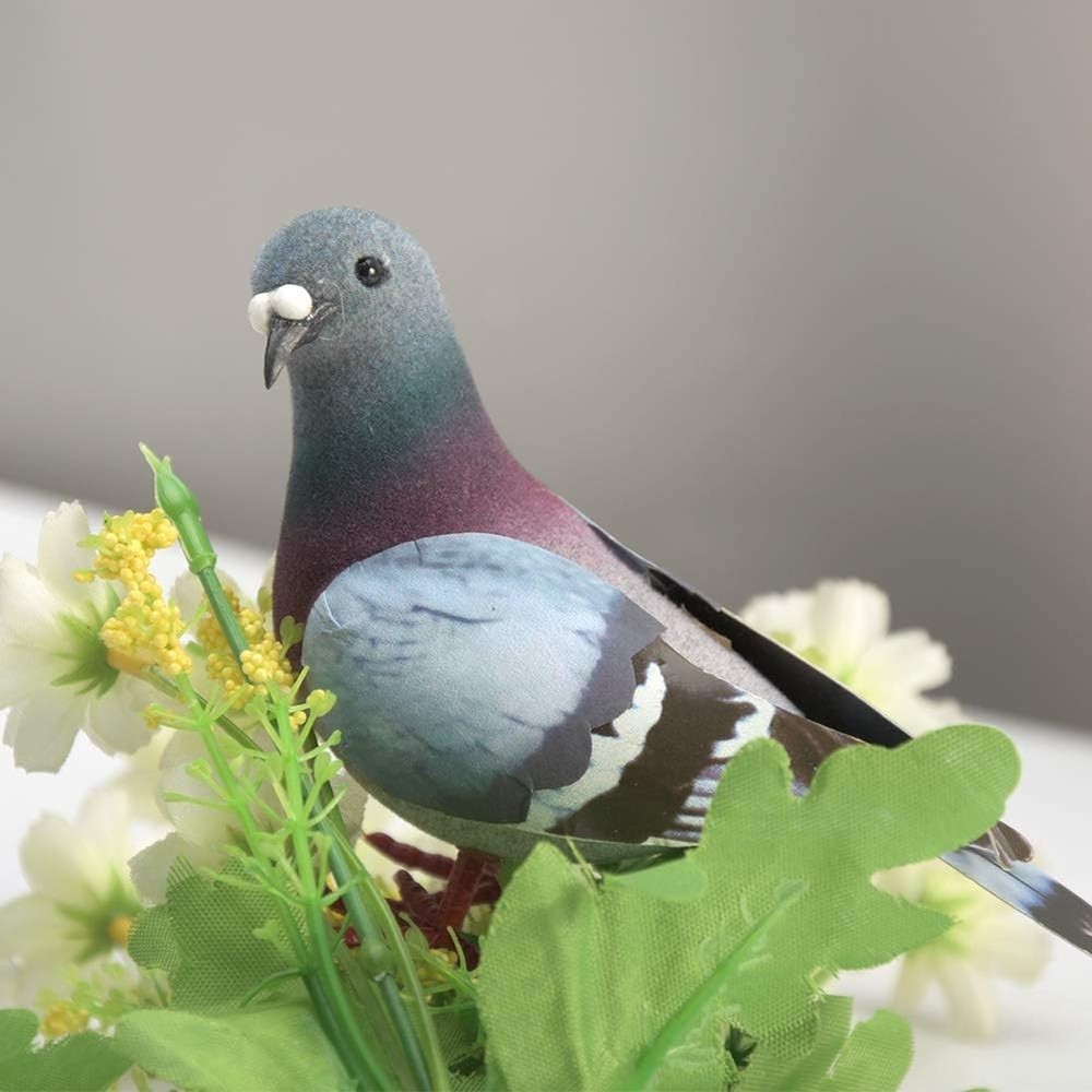 Simulation Foam Pigeon Model,Artificial Imitation Animal Fake Random