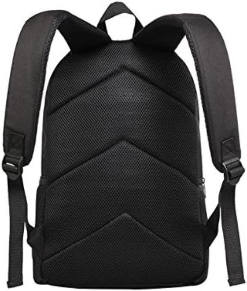 Cool 3D Ice & Fire Baseball Backpack - Water-Resistant Daypack for All Ages