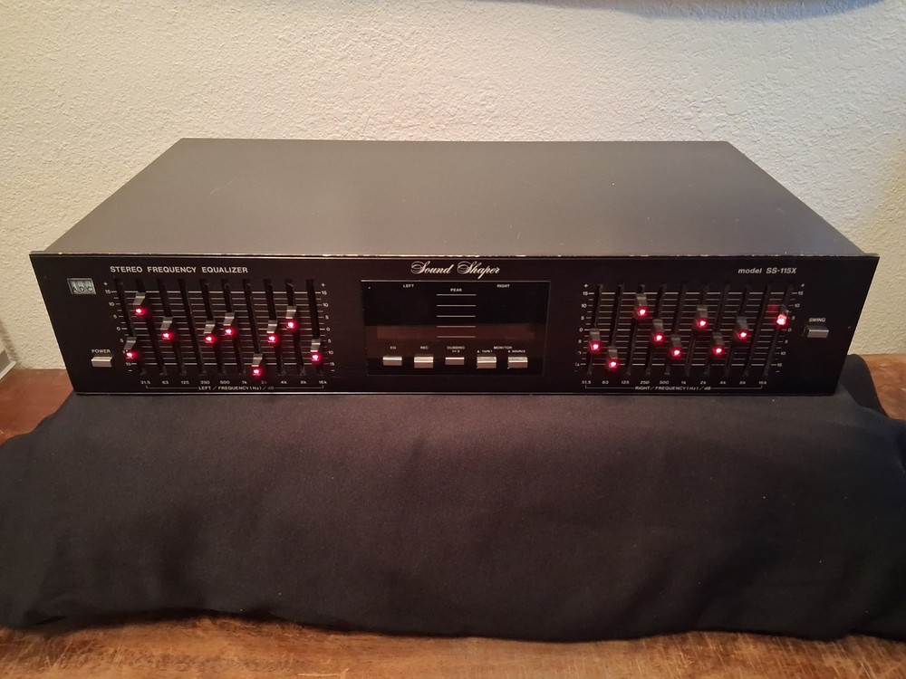 ADC SOUND SHAPER SS-115X 10 BAND FREQUENCY EQUALIZER