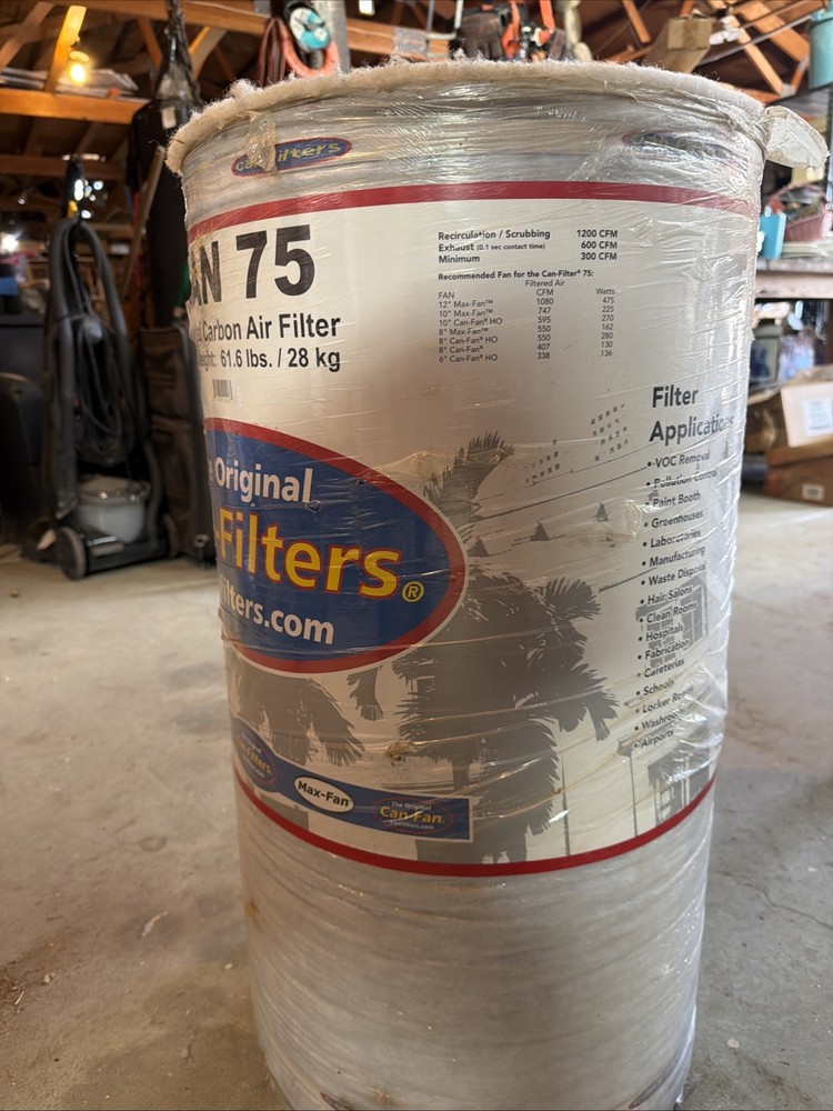 New Can-Filter CAN 75 Activated Carbon Air Filter