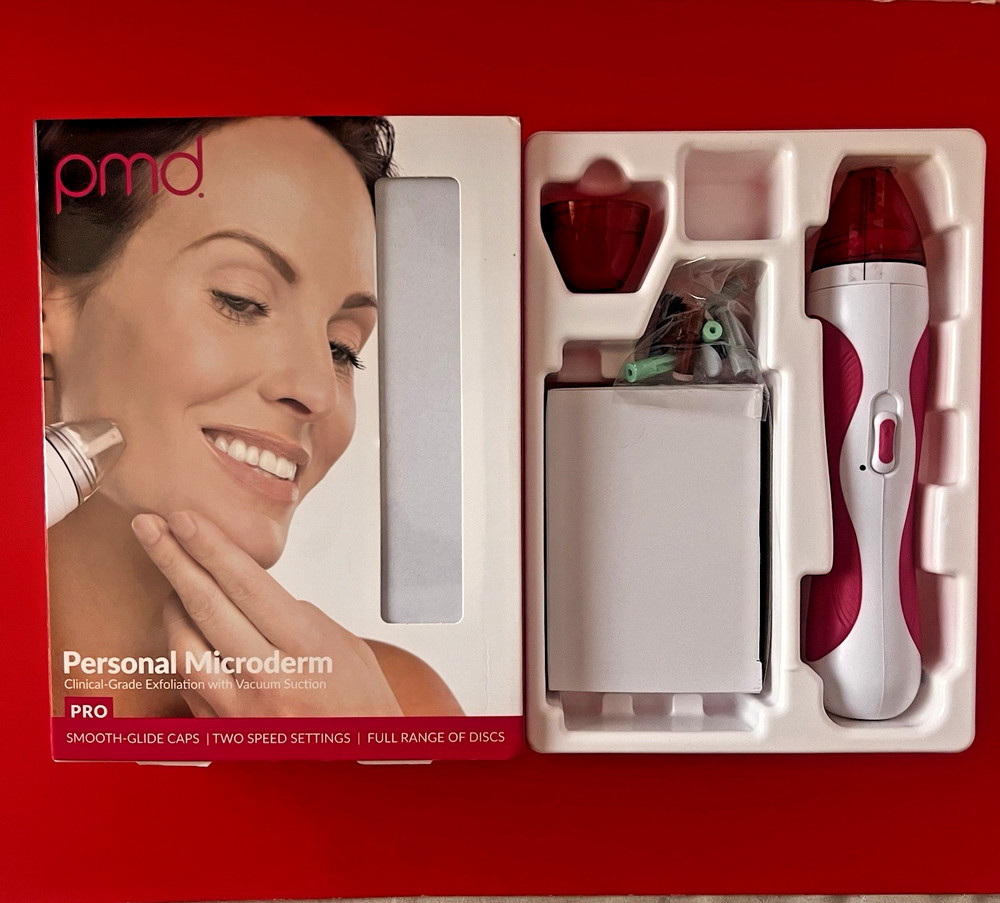 PMD Personal Microderm PRO CLINICAL GRADE Home Microdermabrasion Device Set