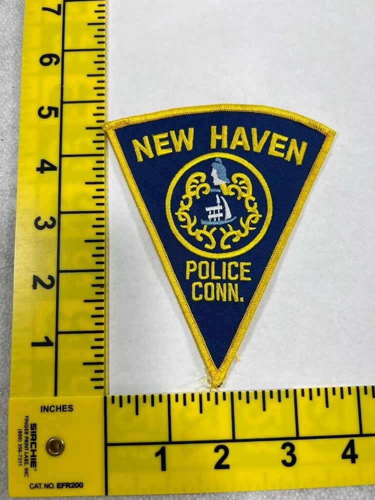 New Haven Connecticut Police Shoulder Patch