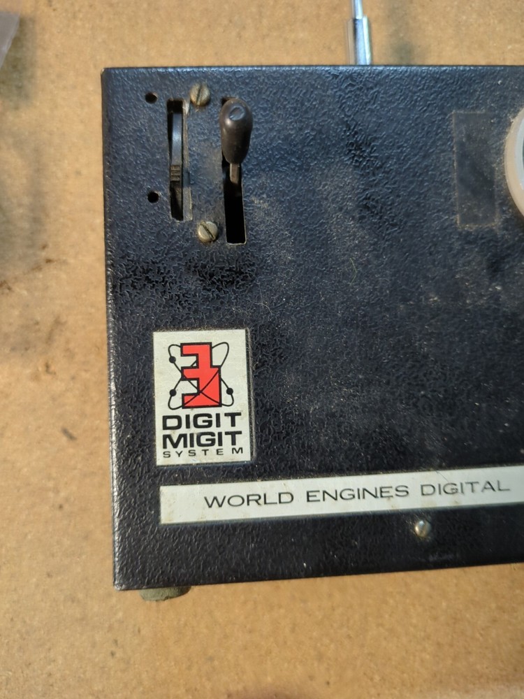 Vintage World Engines RC Radio Controller System untested