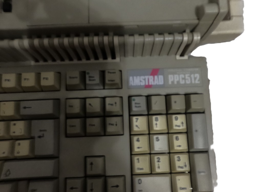 VINTAGE AMSTRAD PPC512 RETRO PC Laptop