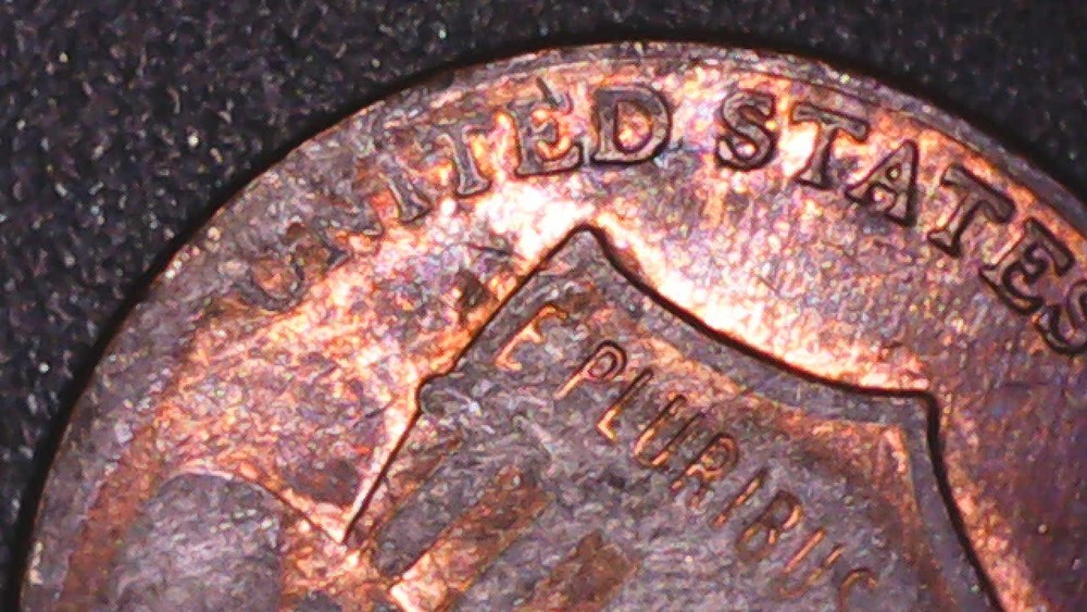 2017 D Lincoln cent Mint Error Missing "ONE CENT" 2.5g FREE SHIPPING