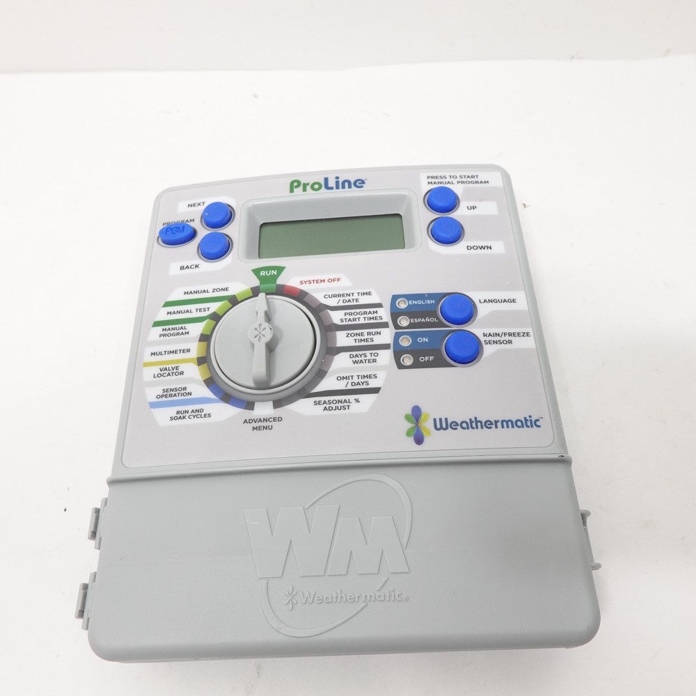 Weathermatic ProLine 6 Station Controller capacity E-PL800