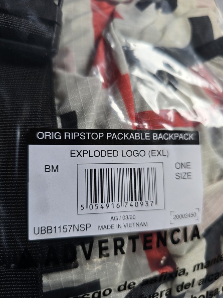 Hunter Original Ripstop Packable Backpack Exploded Logo Free Shipping