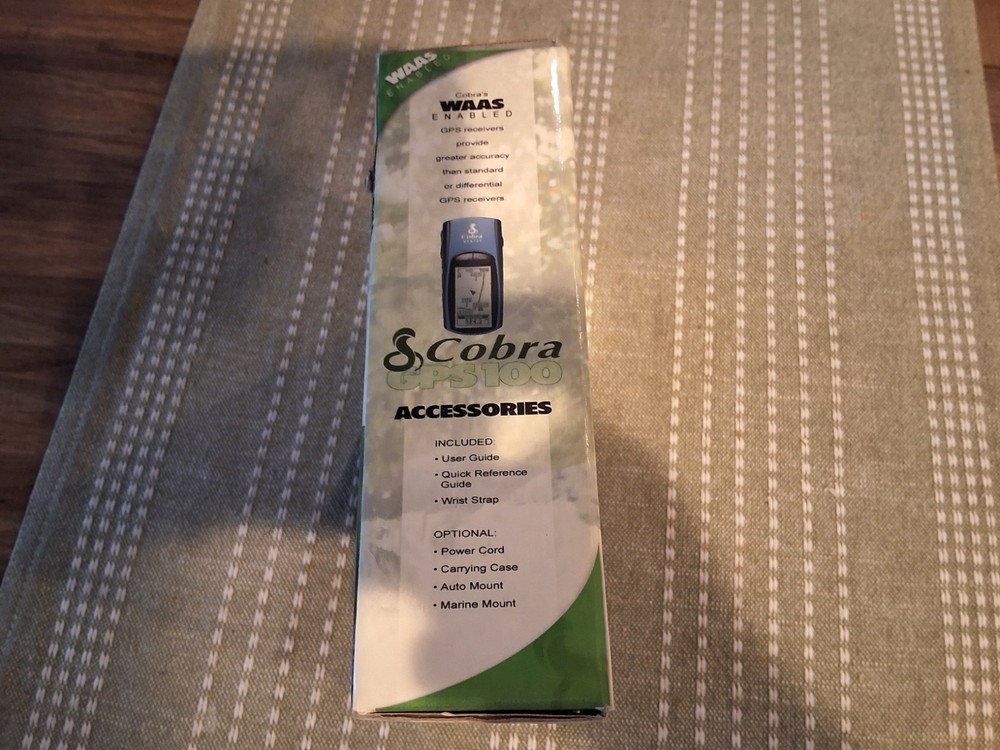 Cobra Global Positioning System GPS100 Complete instructions GPS Reciever