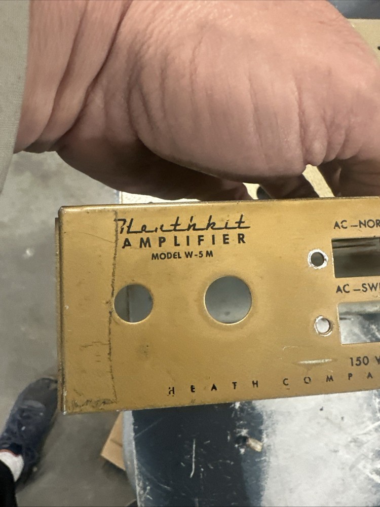 Pair Of Heathkit W5m Chassis